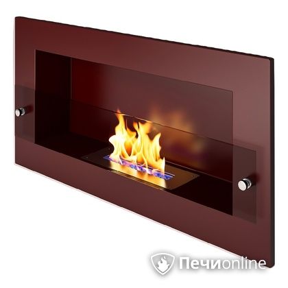 Биокамин ЭкоЛайф Window Glass black burgundy Арома в Шымкенте